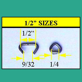 Biodegradable Hog Rings 1 2 Friendship Trap Co